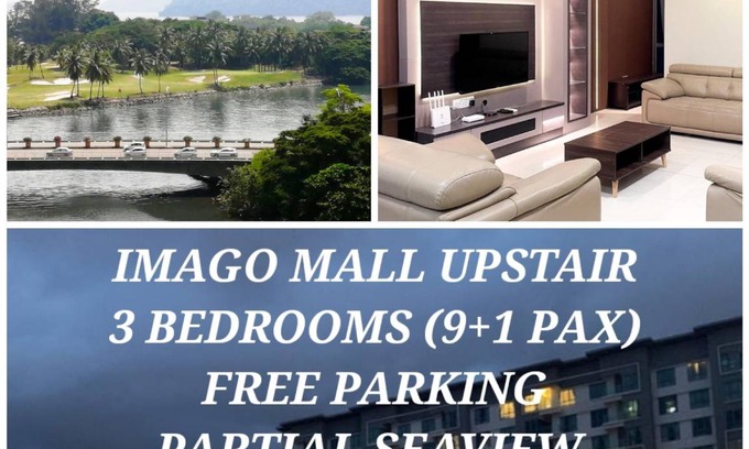 Downtown Kota Kinabalu Apartment | 157 m² Apartment ∙ 3 bedrooms ∙ 10 guests