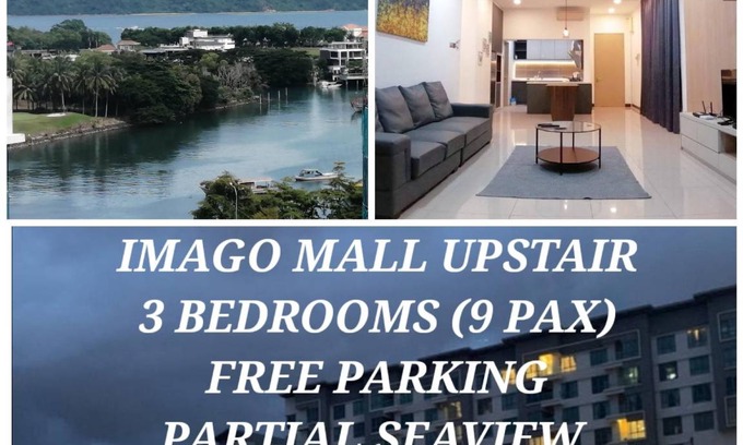 Downtown Kota Kinabalu Apartment | 157 m² Apartment ∙ 3 bedrooms ∙ 9 guests