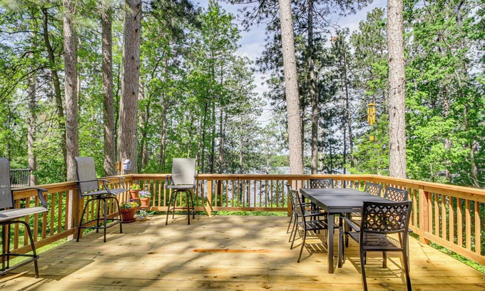 Pequot Lakes Cabin | 16 Mi to Mount Ski Gull: Pequot Lakes Cabin