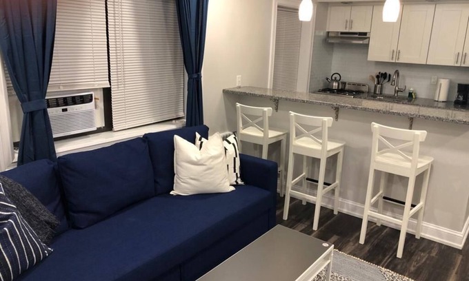 Industry Apartment | 1631 5F · The Marino Gateaway 20 Min to NYC/Parking Avail.