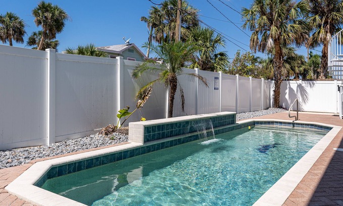Fort Myers Beach House | 167 Private Pool Oasis: Modern w/Porch & BBQ Grill
