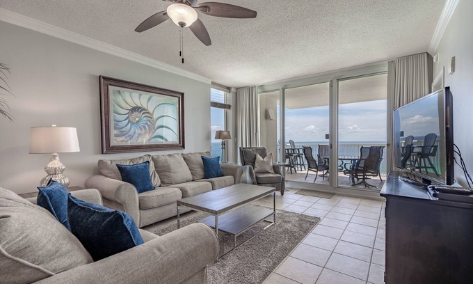 Long Beach Condo | 16th Floor 3BR 3BA end unit with spectacular views @ Majestic Tower 2!