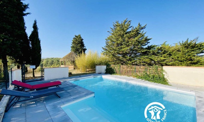 Lignairolles House | 170 m² Gîte ∙ 4 bedrooms ∙ 8 guests