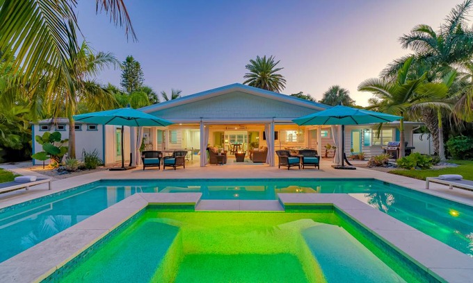 Saint Armands Key House | 186 m² House ∙ 4 bedrooms ∙ 9 guests