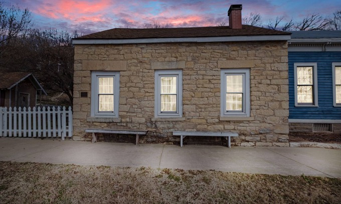 Grafton House | 1870's Estate Style Home with private courtyard.