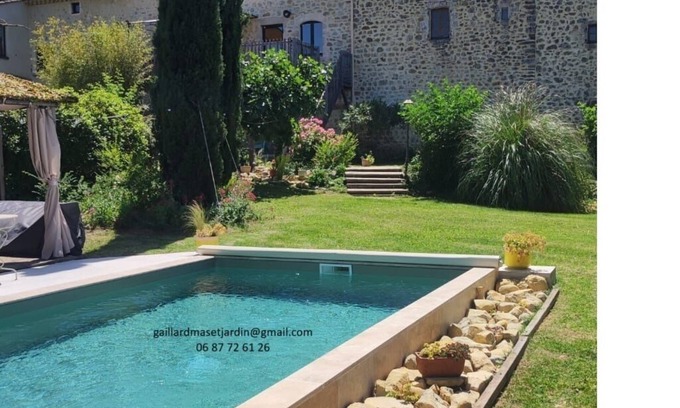 Lagorce Cottage | 18th century 3-star farmhouse - Private pool and garden