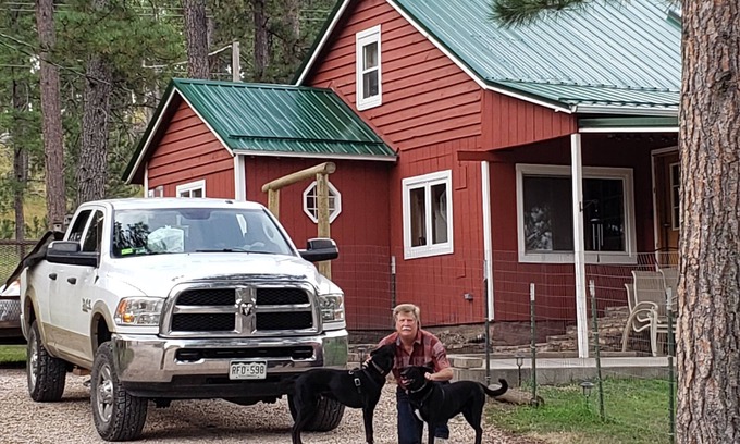 Custer House | 1930 Farmhouse on 5 Private Acres, Adjacent to Forest Service Land