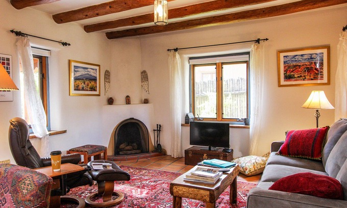 Historic Eastside House | 1930s Adobe Gem. Eastside Neighborhood. Easy Walk To Canyon Road and Plaza.