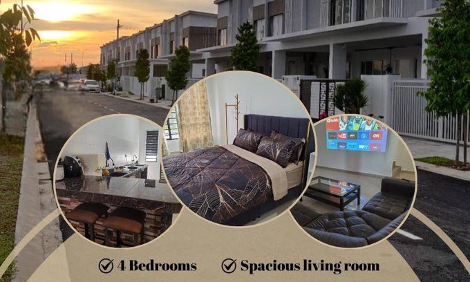 Bandar Sri Sendayan House | 199 m² House ∙ 4 bedrooms ∙ 8 guests