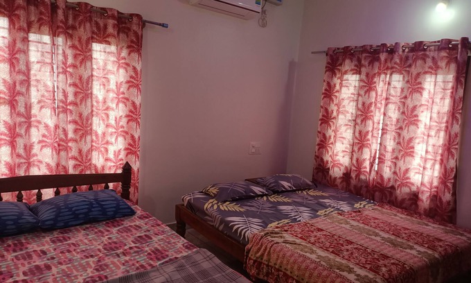 Mysore House | 1AC Bedroom & Hall with Safe Parking