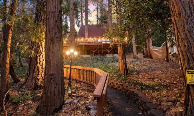 Crestline House | 1Bed + Loft | Treetop Hideaway