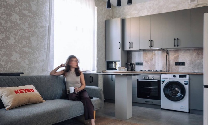 Kentron Apartment | 1BR:Central Bliss/Balcony/Self Check-In