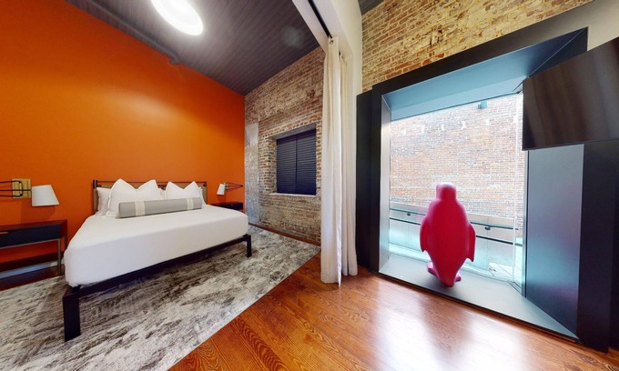 Danville Apartment | 1BR - Natural Light throughout - Courtyard & Street Views