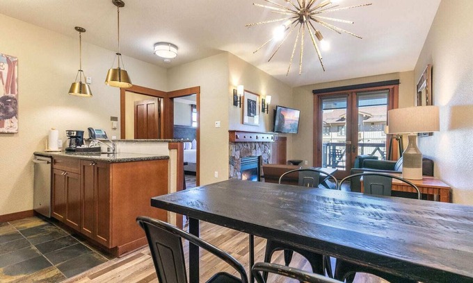 Olympic Valley Condo | 1BR Premier+ | Mtn' View Village at Palisades Tahoe