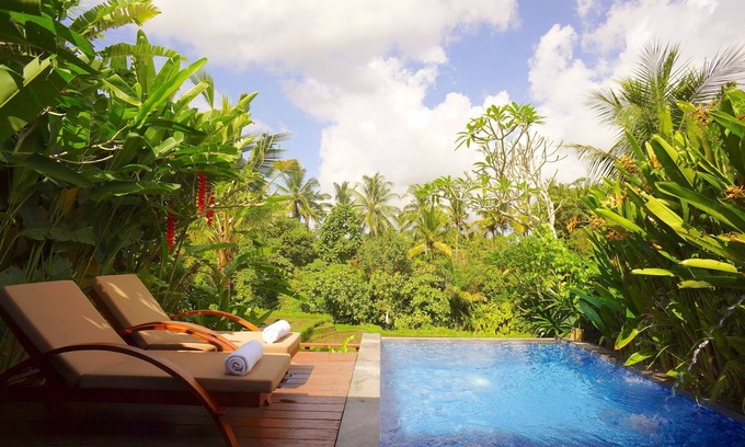 Ubud Villa | 1BR Private Pool Villa, 10 Minutes To Central Ubud! 5min Drive To Monkey Forest!