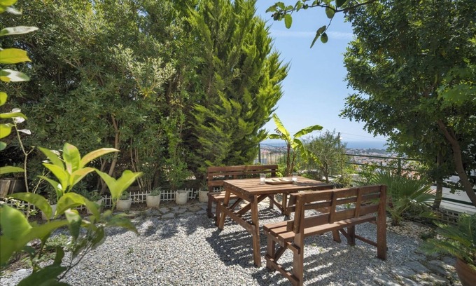 Datca City Center Villa | 2+1 GARDEN FLAT WITH SEA VIEW