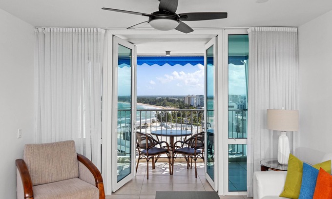 Isla Verde Apartment | 2/2 AT ESJ TOWERS,OCEAN VIEW JUST REMODELED AND GORGEOUS! TOP LOCATION