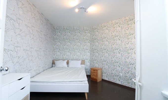Old Town Apartment | 2-bed, 1.5-bath Old Town Flat with Sauna and Bar