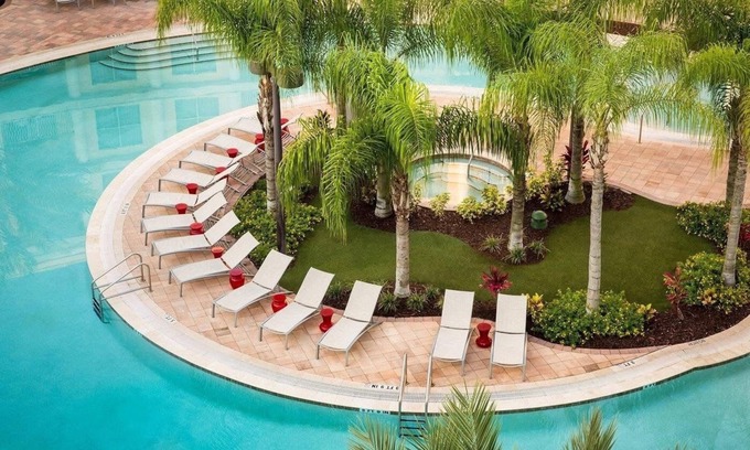 Celebration Apartment | 2-Bedroom, 2- Bath, 2 -Balcony, Corner Suite - Minutes from Disney Theme Parks!