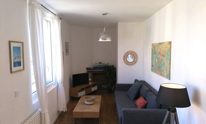 Saint-Nazaire Apartment | 2-bedroom apartment in the heart of Saint Nazaire