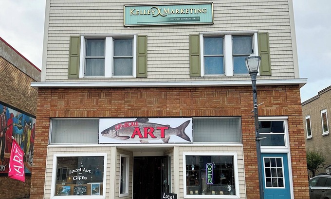 Munising Apartment | 2-Bedroom Apartment in the Heart of Downtown Munising