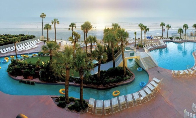 Daytona Beach Condo | 2 Bedroom Deluxe Condo on Daytona Beach, Sleeps 8, at Wyndham Ocean Walk Resort!