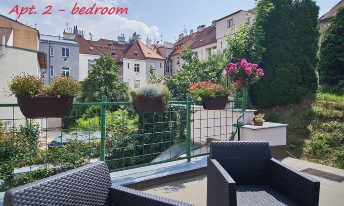 Brevnov Apartment | 2 Bedroom Home with Garden close to Prague Castle