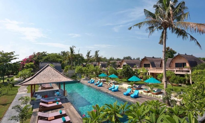 Gili Trawangan Hotel | 2 Bedroom Private Pool Villa Near Beach in Gili Trawangan