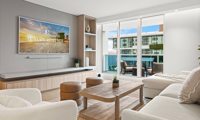 South Beach Condo | 2 Bedroom Residence at Roney Palace