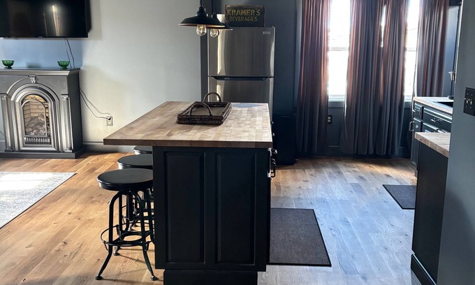 Mount Carmel House | 2 Bedroom Restored Historic Landmark-Old Industrial Soda Factory in Mount Carmel