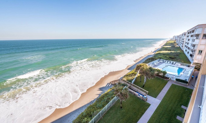 Indian Harbour Beach Condo | 2 Bedroom, 2 Bath on The Beach. Quiet Beach Without The Crowds.