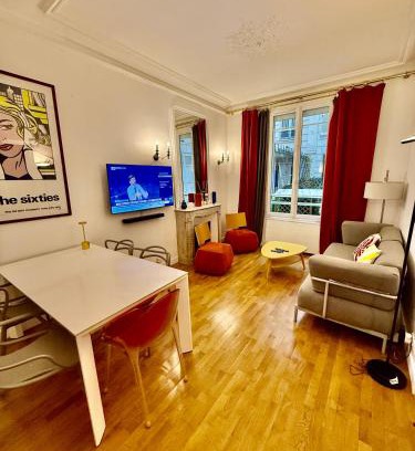 Ternes Apartment | 2 Bedroom with Spacious Terrace minutes from Champs Elysées