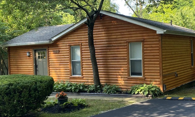 Waynesville House | 2 BR, 1-1/2 bath house in wooded setting with private back yard, deck, hot tub.