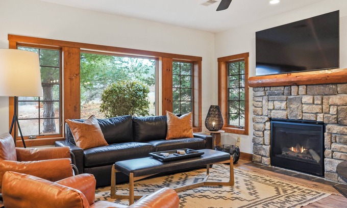 Boyne Valley Township Condo | 2 BR | Creekside Condo | Ski In/Ski Out | Hot Tub | Sleeps 8 | Pet Friendly