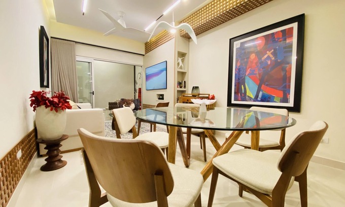 Yolanda Morales Apartment | 2 BR Luxury/Infinity Pool/Gym/Downtown/Best 📍