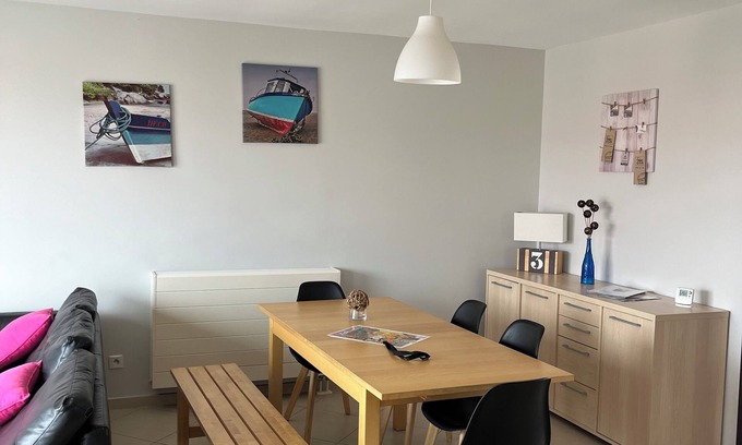 Audresselles Apartment | 2. Gîte 4/6 people, Villa opposite
