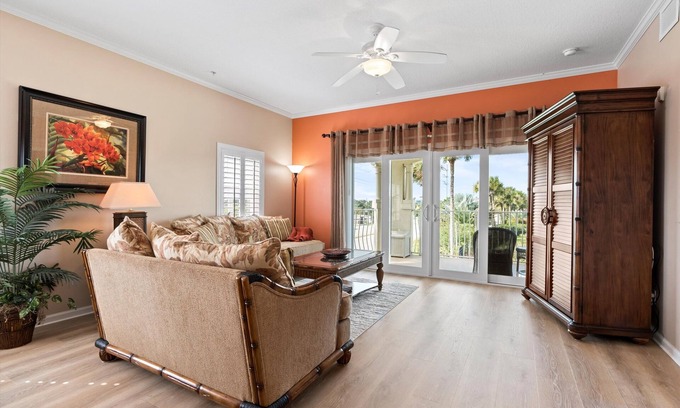 Butler Beach Condo | 2 King Beds - Walk to Beach