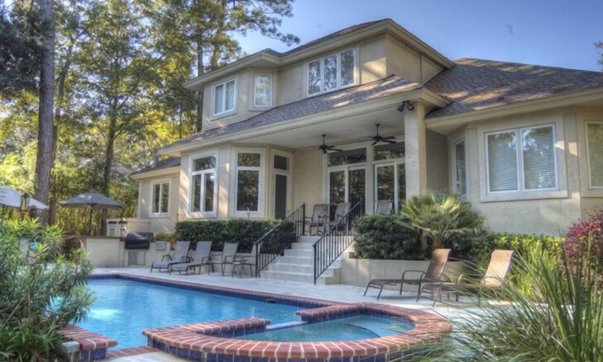 Palmetto Dunes House | 2 Master Suites. 80 Reviews.nGreat Backyard.nInquire: This summer! August!n