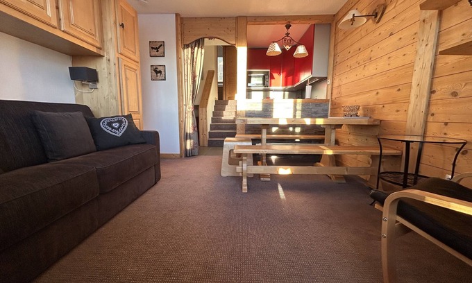 Avoriaz Apartment | 2 PIECES OF CHARM AVORIAZ STATION CENTER