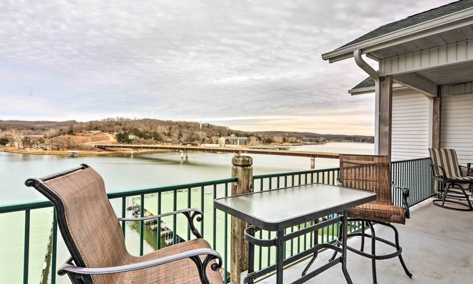 Camdenton Condo | 2 Pools: Waterfront Condo on Lake of the Ozarks!