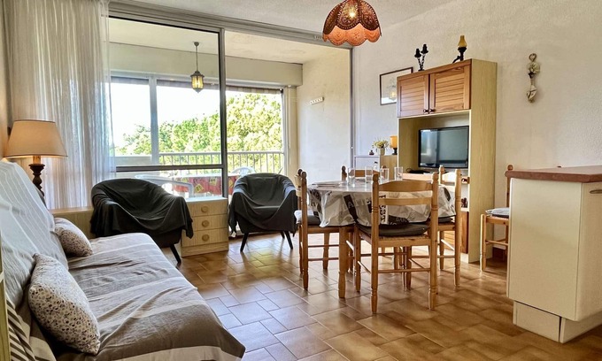 Argeles Plage Apartment | 2-room apartment, beach access, parking, sleeps 4 - Argelès-sur-Mer