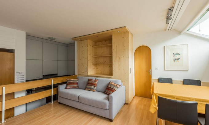 Savognin Apartment | 2 room apartment for 1 - 4 people with a view of the village of Savognin