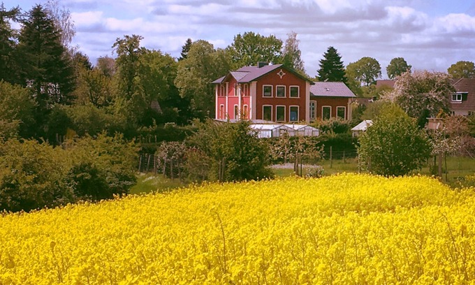 Quarnbek Apartment | 2-room apartment in the Villa Landwehr Kiel and near the canal