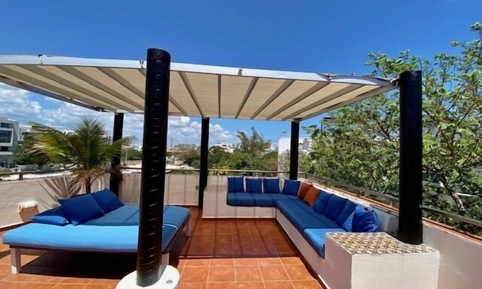Gonzalo Guerrero Condo | 2 Story Condo in the Heart of Playa del Carmen at Bosque de Los Aluxes by BRIC Vacation Rentals