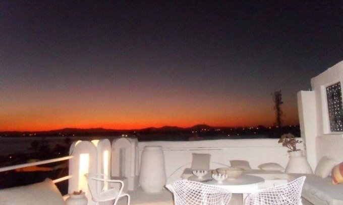 Eastern Hammamet Apartment | 200m from the beach, magnificent architect's apartment with rooftop and sea view
