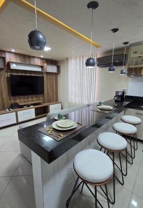 Castelo Apartment | 204 - Loft de luxo com Alexa e Ar condicionado