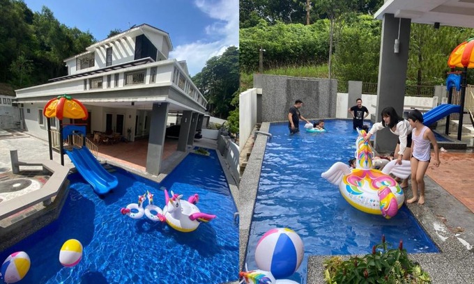 Bayan Lepas House | 20PAX 4BR Villa with Kids Swimming Pool, KTV, BBQ near SPICE Arena Penang