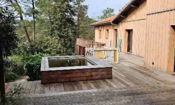 Carcans Villa | 219 - Flucht zwischen See und Ozean Wald - Ausgezeichnete Holzvilla mit Spa für 13 Personen