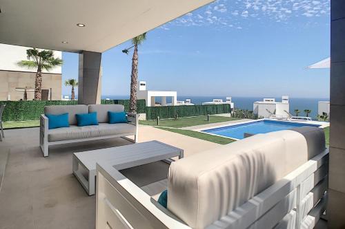 Manilva Villa | 2254-Luxury villa with private pool and seaview