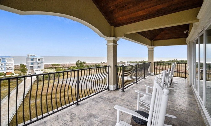 Palmetto Dunes House | 24 Bradley Circle ~ Luxury Beach Home with Ocean Views! Perfect for Large Groups